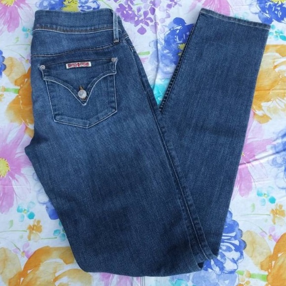 Hudson Collin Flap Skinny Jeans - Size 27 - Picture 3 of 5